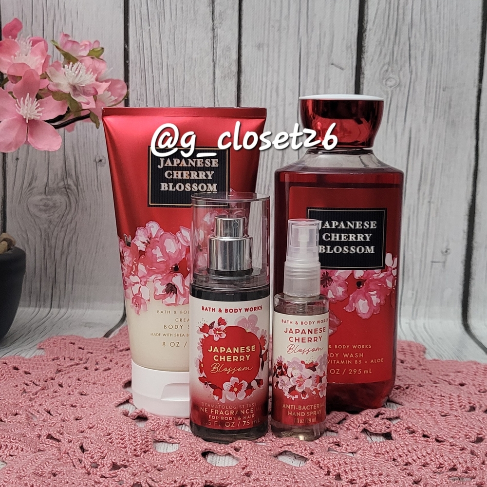Japanese Cherry Blossom by Bath & Body Set
